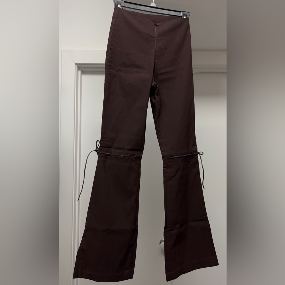 Cache Brown Boot Cut Pants